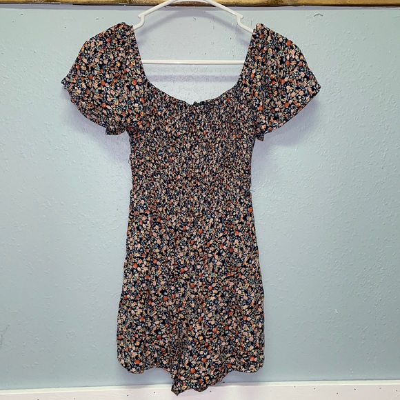 off the shoulder floral romper - Picture 1 of 1